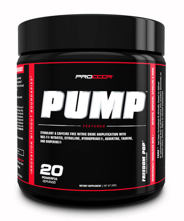 PROCCOR Pump - Stim Free, Fully Clinically Dosed, Scientifically Formulated Performance PROCCORAu supplements
