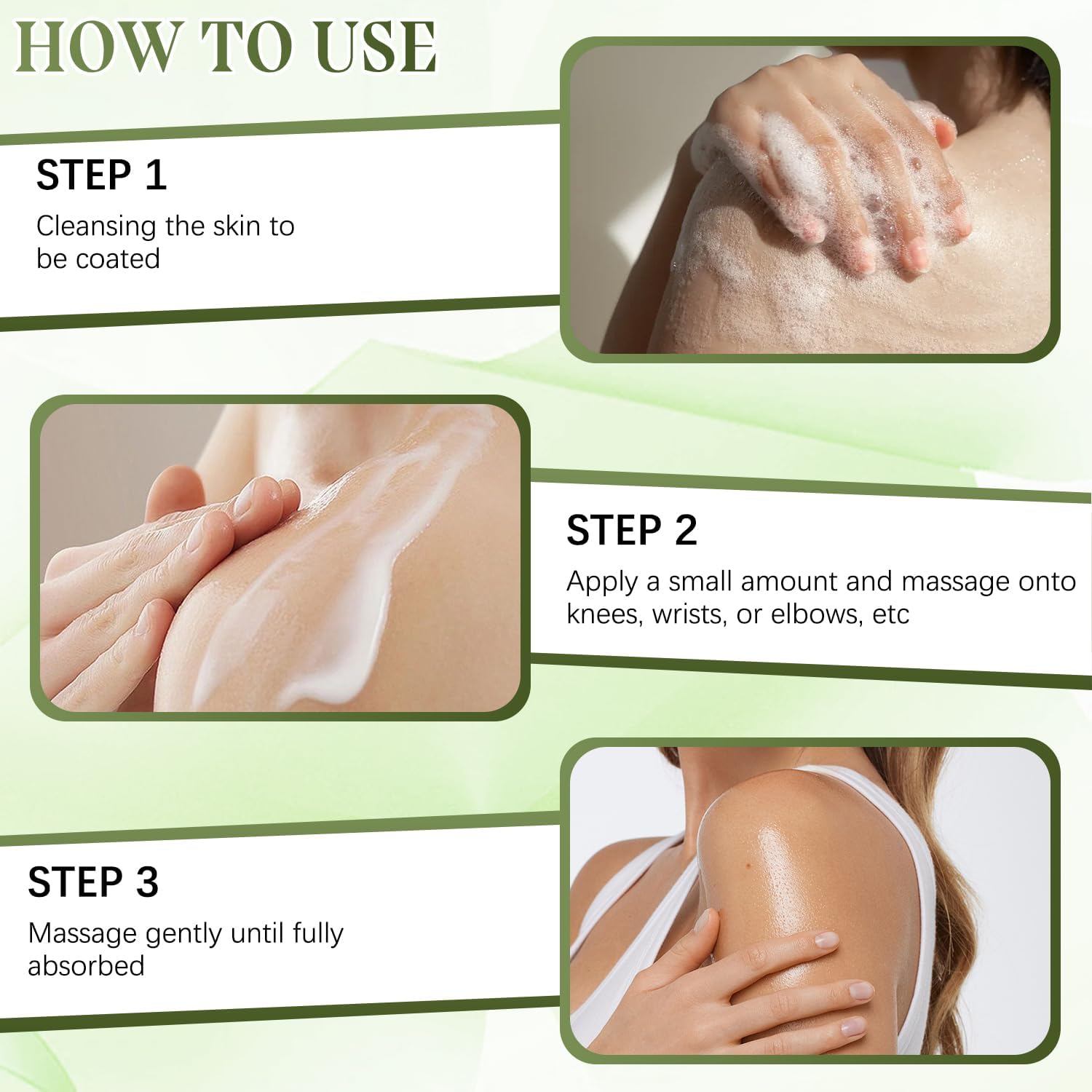 Magnesium Cream with MSM & Arnica,Nerve Relief Mild Ingredients for Skin Soothing,Fast-Absorbing Non-Greasy Massage Cream for Daily Comfort GenericAu supplements