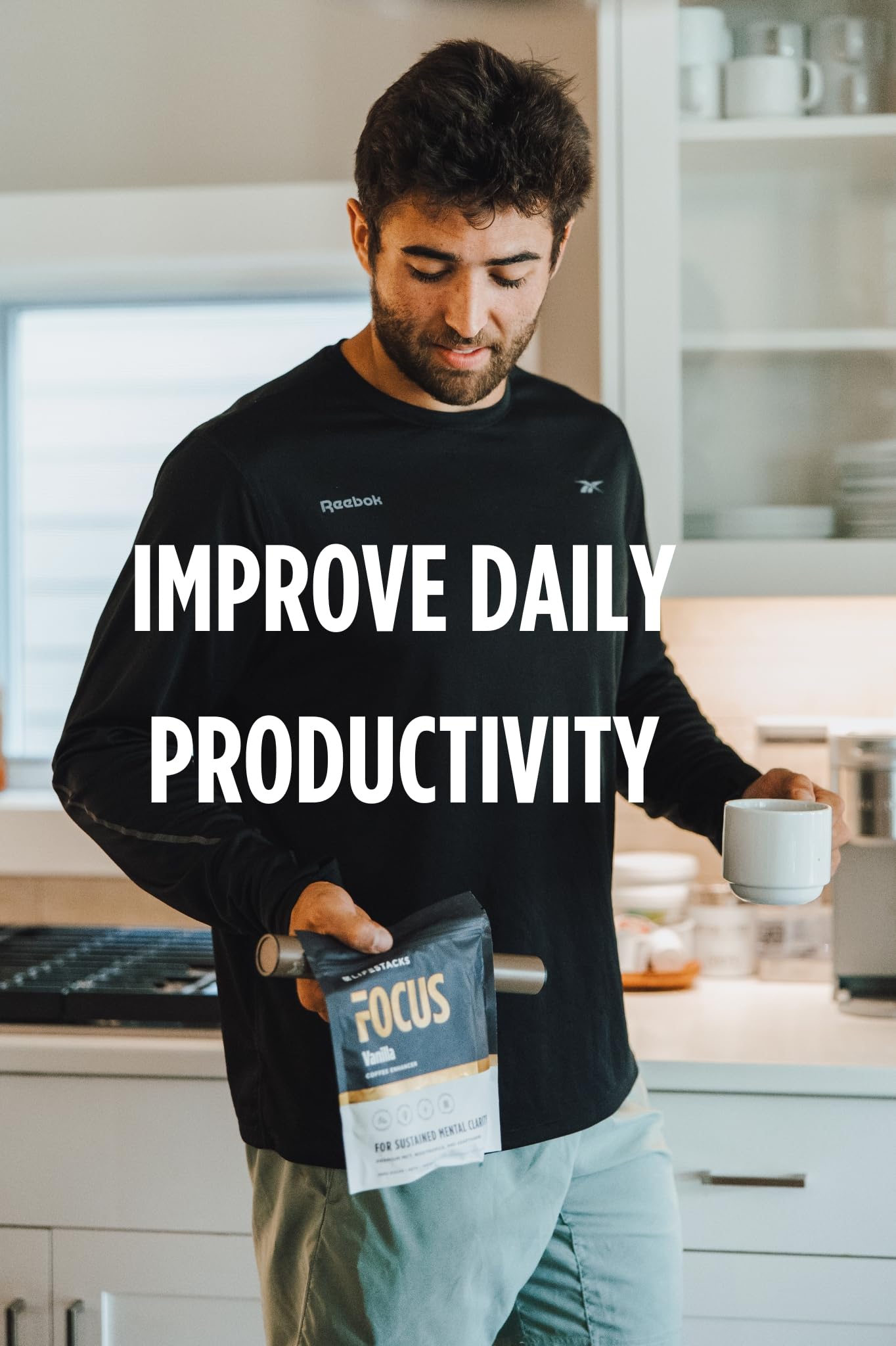 LIFESTACKS Focus Coffee Creamer for Energy & Clarity - MCT Powder + Nootropics + Adaptogens - Boost Productivity Without Jitters or Crash - Keto, Vegan, 0 Sugar - with Taurine, L-Tyrosine, Rhodiola LIFESTACKSAu supplements