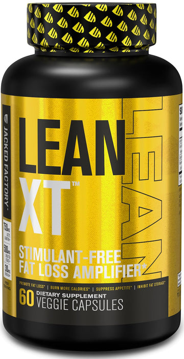 Lean-XT Caffeine Free Fat Burner - Non Stim Weight Loss Supplement, Appetite Suppressant Jacked FactoryAu supplements