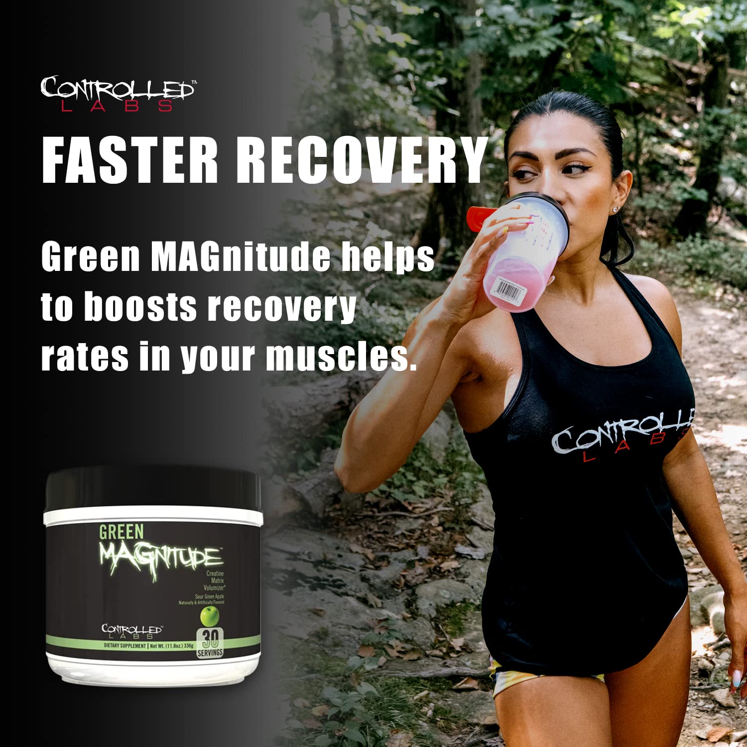 CONTROLLED LABS Green Magnitude Supplement, Synergistic Creatine Formula Powder CONTROLLED LABSAu supplements