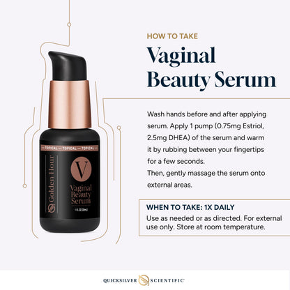 Quicksilver Scientific Vaginal Beauty Serum 1 fl oz (30ml) Quicksilver ScientificUS supplements