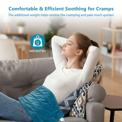 Comfytemp Full Weighted Heating Pad for Back Pain & Cramps Relief, 2.2lb Large Electric ComfytempUS supplements