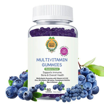 Organic Greek® Multivitamin Gummies with Vitamin A, C, D, E, Zinc, B12, Biotin, B6, Iodine, Pantothenic Acid for Men & Women Organic GreekAu supplements