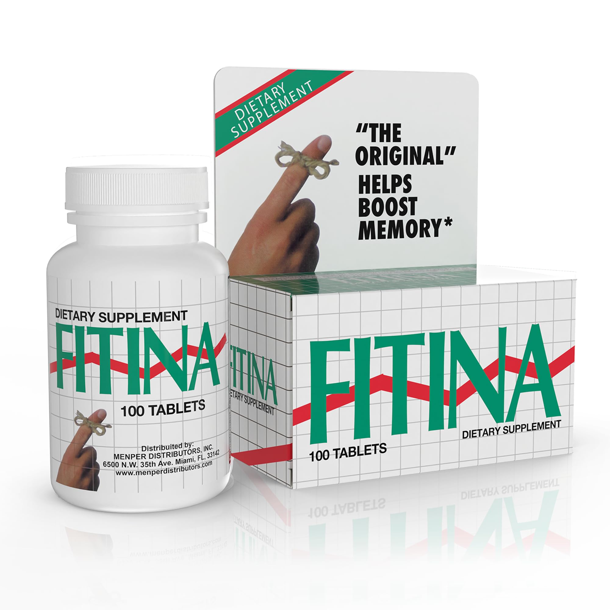 FITINA Brain Supplement with Vitamin B6 & Thiamine for Memory, Focus and Cognitive Support | High-Dose B Vitamins for Nervous System Brain Health, Daily Formula for Adults, 100 Tablets (1-Pack) FitinaAu supplements
