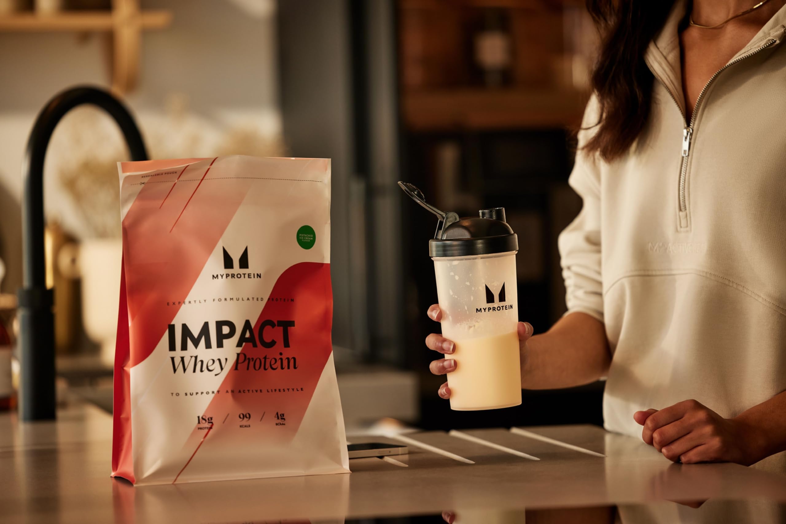 MyProtein Impact Whey Protein - Vanilla 1kg - 40 Servings MyproteinAu supplements