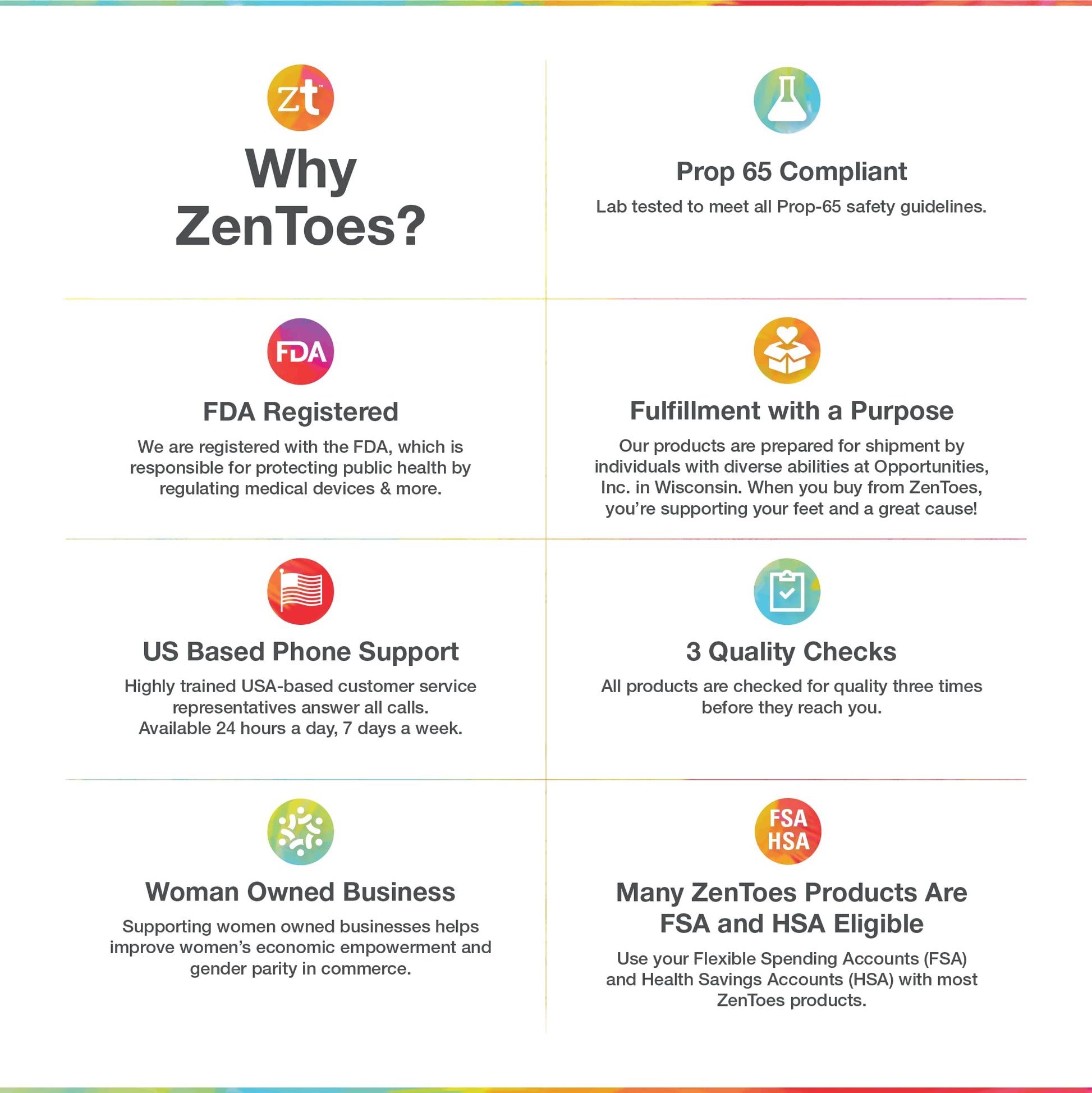 ZenToes Hammer Toe Straightener and Corrector 4 Pack Crests Relieve Foot ZenToesUS supplements