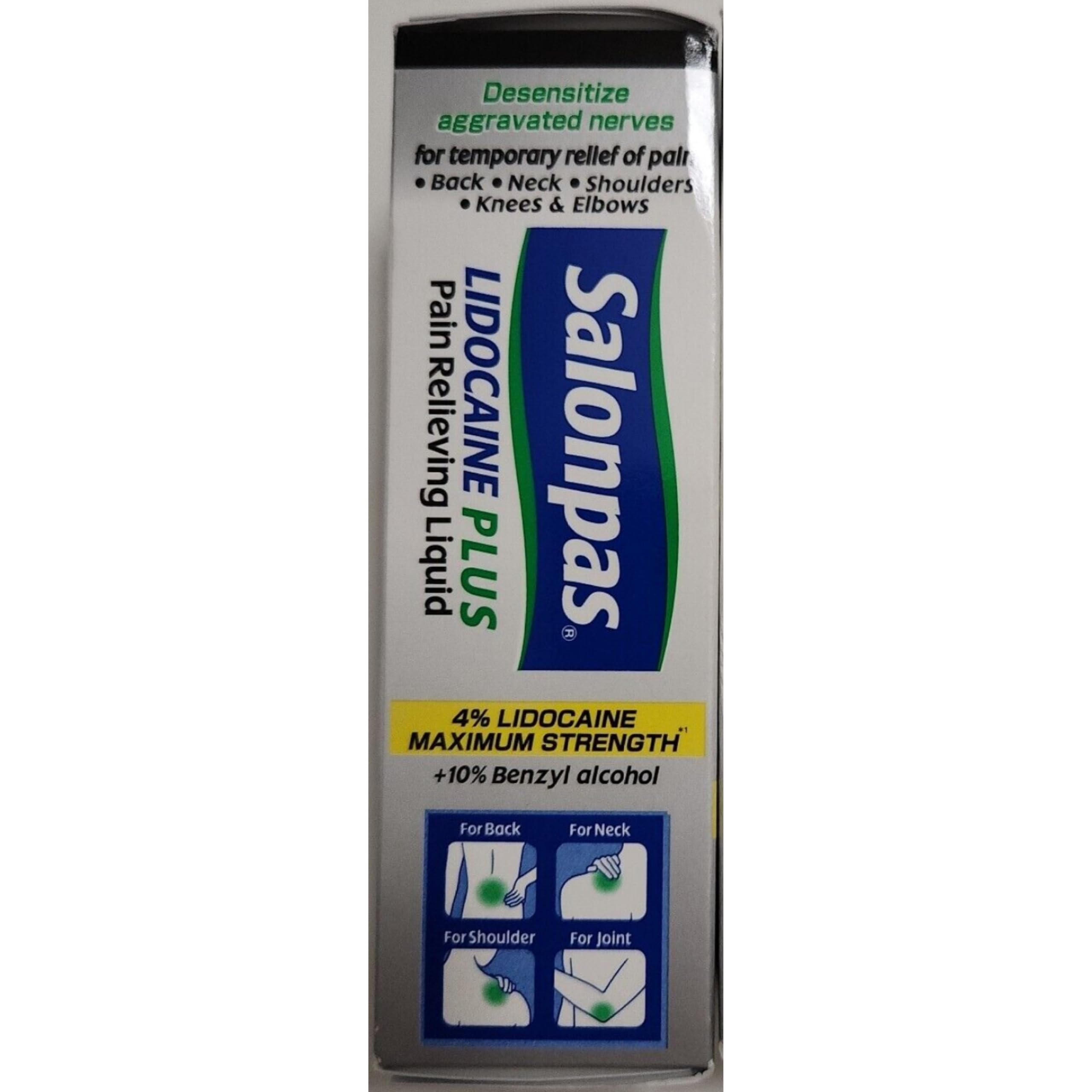 Salonpas LIDOCAINE Plus Liquid (Pack of 4) SalonpasAu supplements