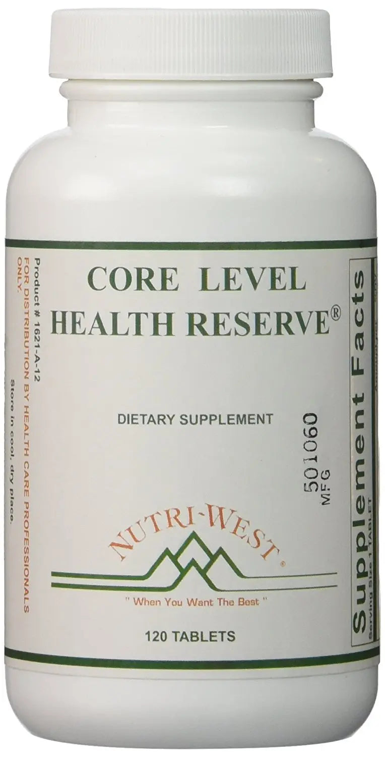 Core Level Health Reserve - 120 Tablets by Nutri West Nutri-WestAu supplements