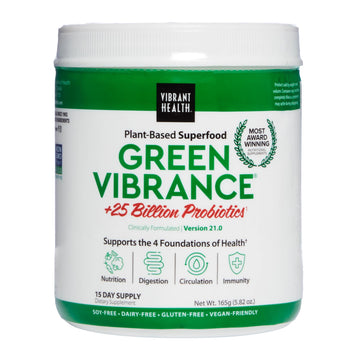 Vibrant Health, Green Vibrance, Vegan Superfood Powder, 15 Servings Vibrant HealthAu supplements