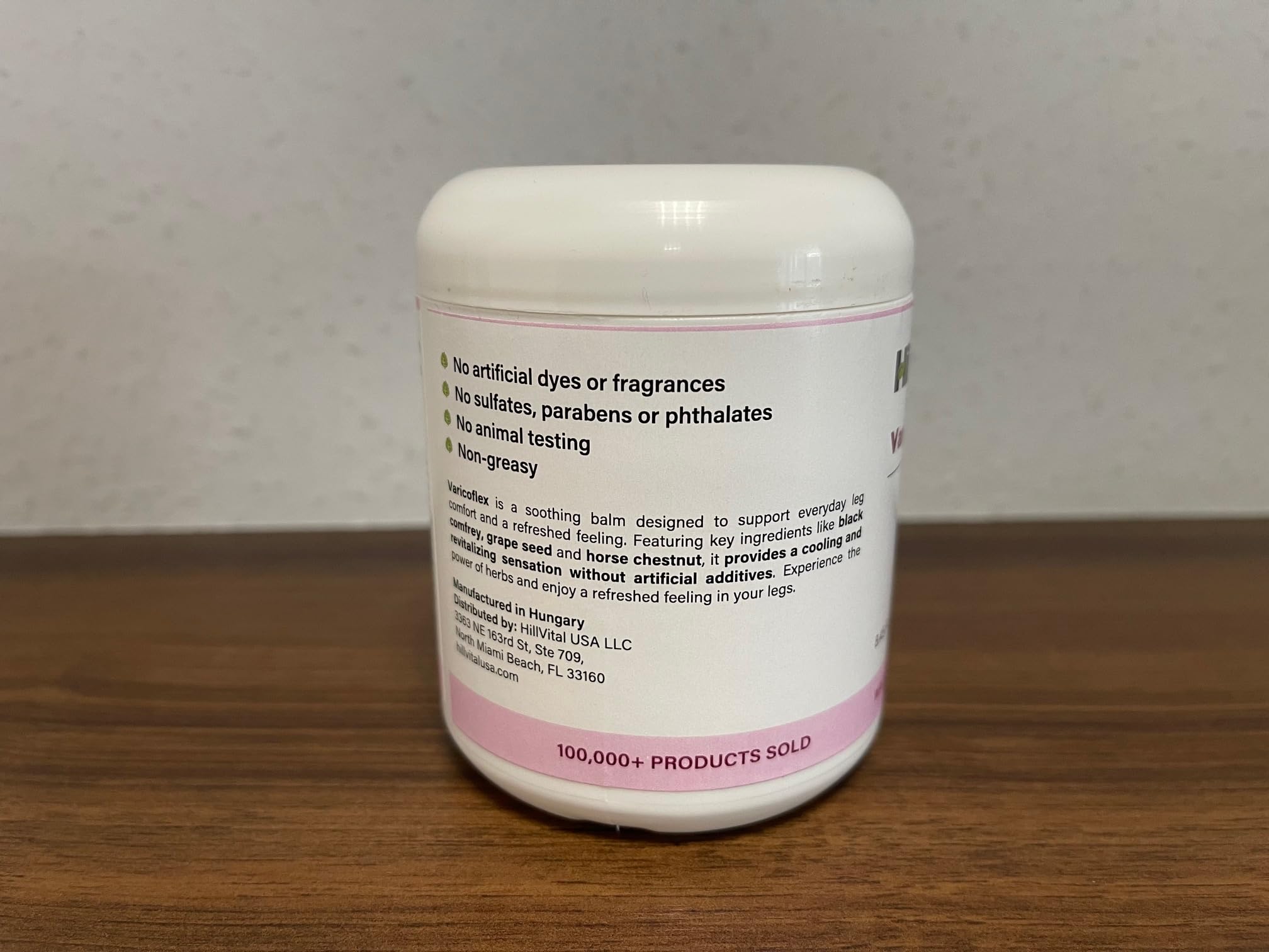 Hill Vital Natural Solutions HillVital Herbal Leg Care Balm with Horse Chestnut – Lightweight Botanical Cream for Daily Skin Care & Massage, Non-Greasy Formula for Legs & Body, 250 ml Hill Vital Natural SolutionsAu supplements