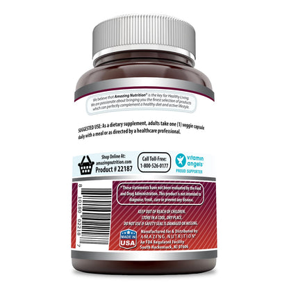 Amazing Formulas Quercetin 500mg 120 Veggie Capsules Supplement - Non-GMO - Gluten Free - Supports Overall Health & Well Being Amazing NutritionUS supplements