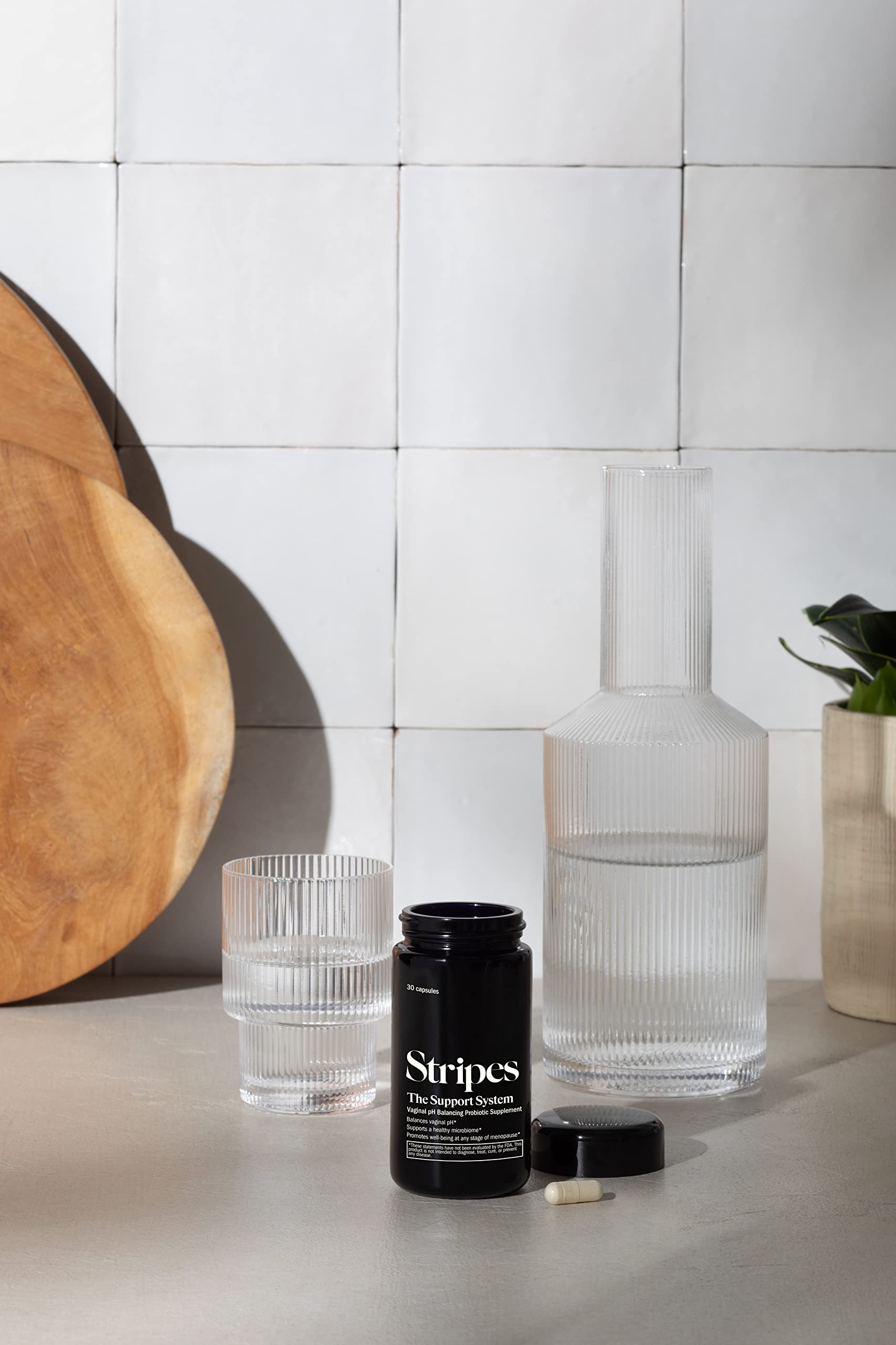 STRIPES by Naomi Watts - The Support System - Daily Vaginal Pre + Probiotic Maintains a Healthy pH STRIPESAu supplements