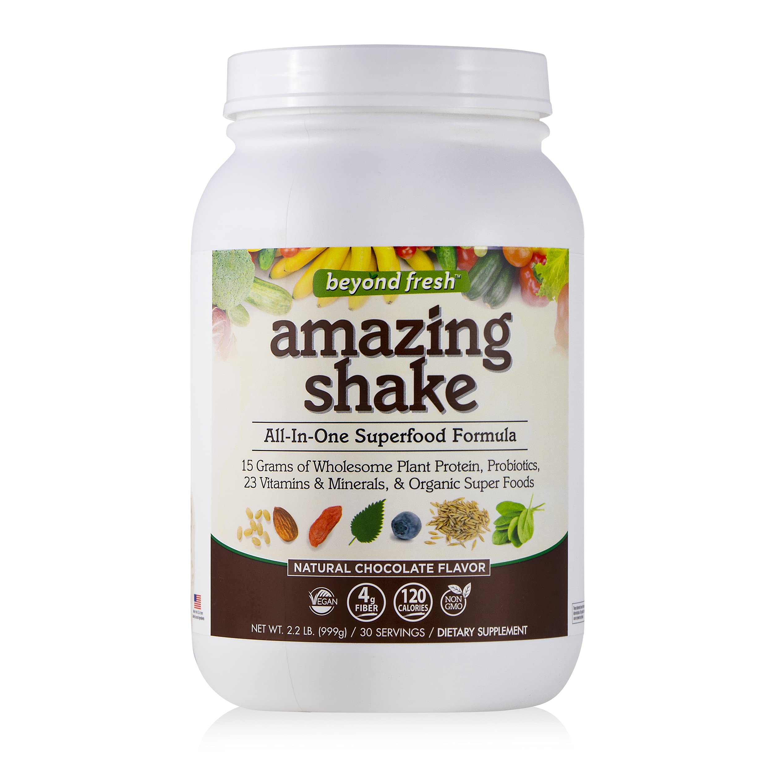 Beyond Fresh Amazing Shake, Superfood Formula, Plant Protein Based, Low Net Carbs Beyond FreshAu supplements