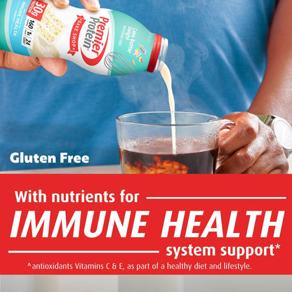 Premier Protein Shake, Cake Batter, 30g Protein, 1g Sugar, 24 Vitamins & Minerals Premier ProteinUS supplements