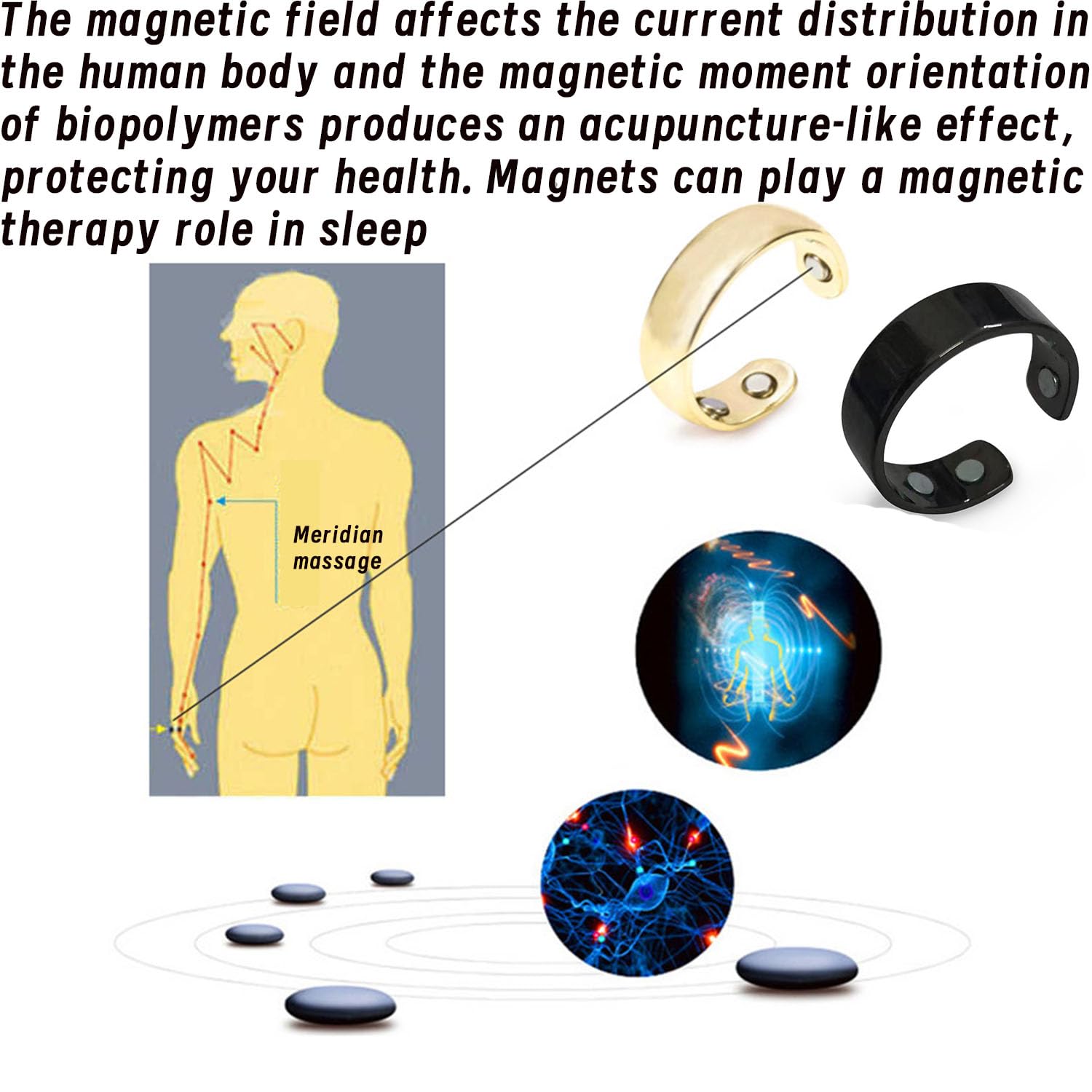 HVZZ Calmi Ring, Olux Rings for Women, Calmi Magnetic Ring for Lymphatic Drainage Arthritis Pain Relief HVZZAu supplements