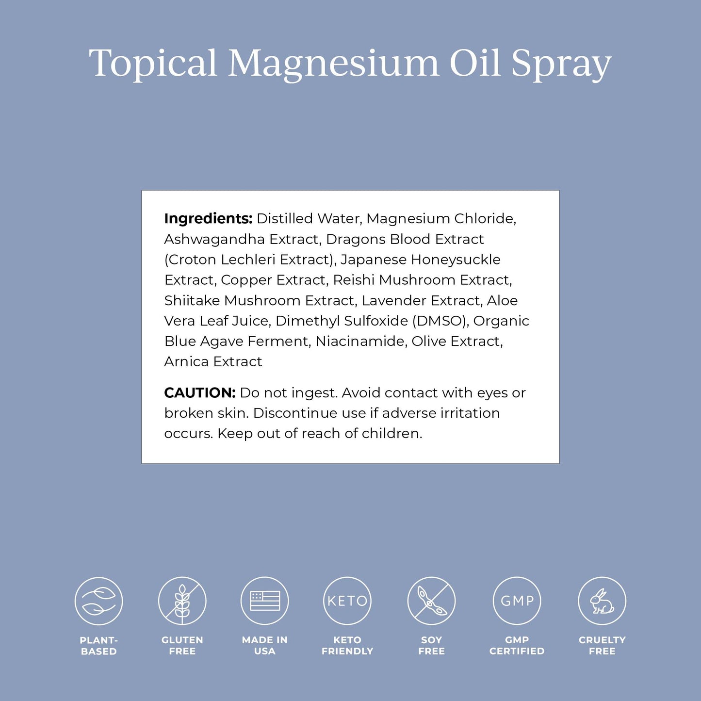 CYMBIOTIKA Topical Magnesium Oil Spray for Body, USA Made, Supplement for Leg Cramps, Muscle, Joint Health & Sleep Support, Includes Magnesium Chloride, Lavender Extract, Aloe Vera - Skin Applicator CYMBIOTIKAUS supplements