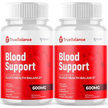 (2 Pack) True Balance Capsules, Official TrueBalance Glycogen Support Pills with All Natural Ingredients, Advanced Formula Support Supplement with Max Strength Vitamins for Women & Men (120 Capsules) SyvorAu supplements