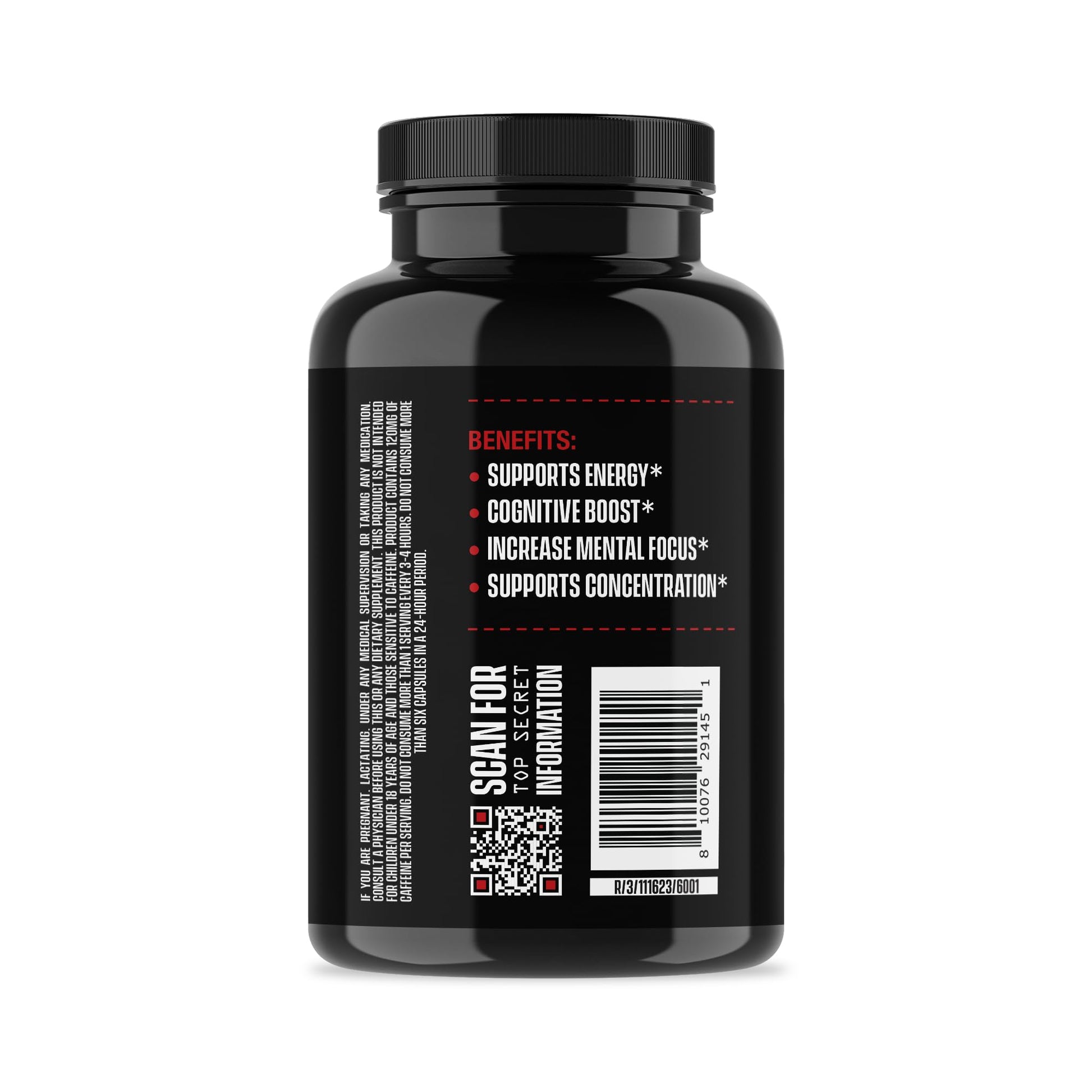 Jocko Fuel Brain Power - Nootropic Dietary Supplements for Memory & Focus wiht L Theanine, L Carnitine- Energy & Focus Supplement (90 Capsules) Jocko FuelAu supplements