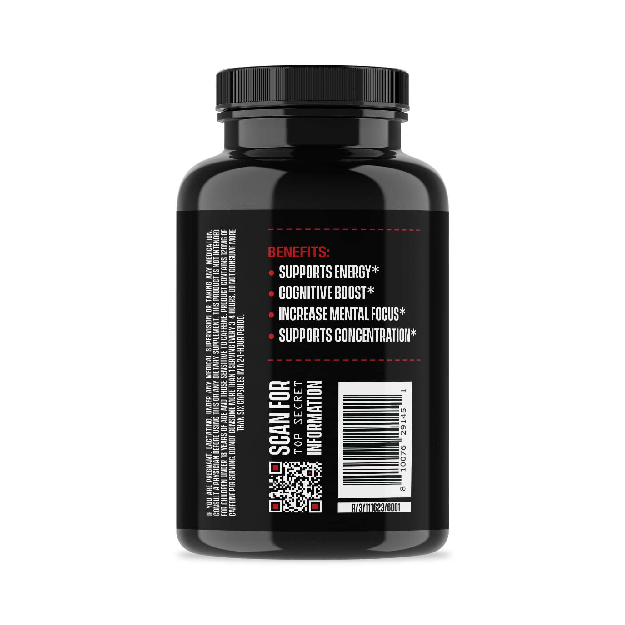 Jocko Fuel Brain Power - Nootropic Dietary Supplements for Memory & Focus wiht L Theanine, L Carnitine- Energy & Focus Supplement (90 Capsules) Jocko FuelAu supplements