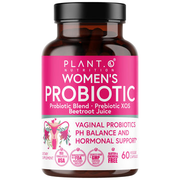 PLANT.O NUTRITION Vaginal Probiotics for Women with 4 Lactobacillus Strains Probiotic & Prebiotic Blend PLANT.O NUTRITIONAu supplements
