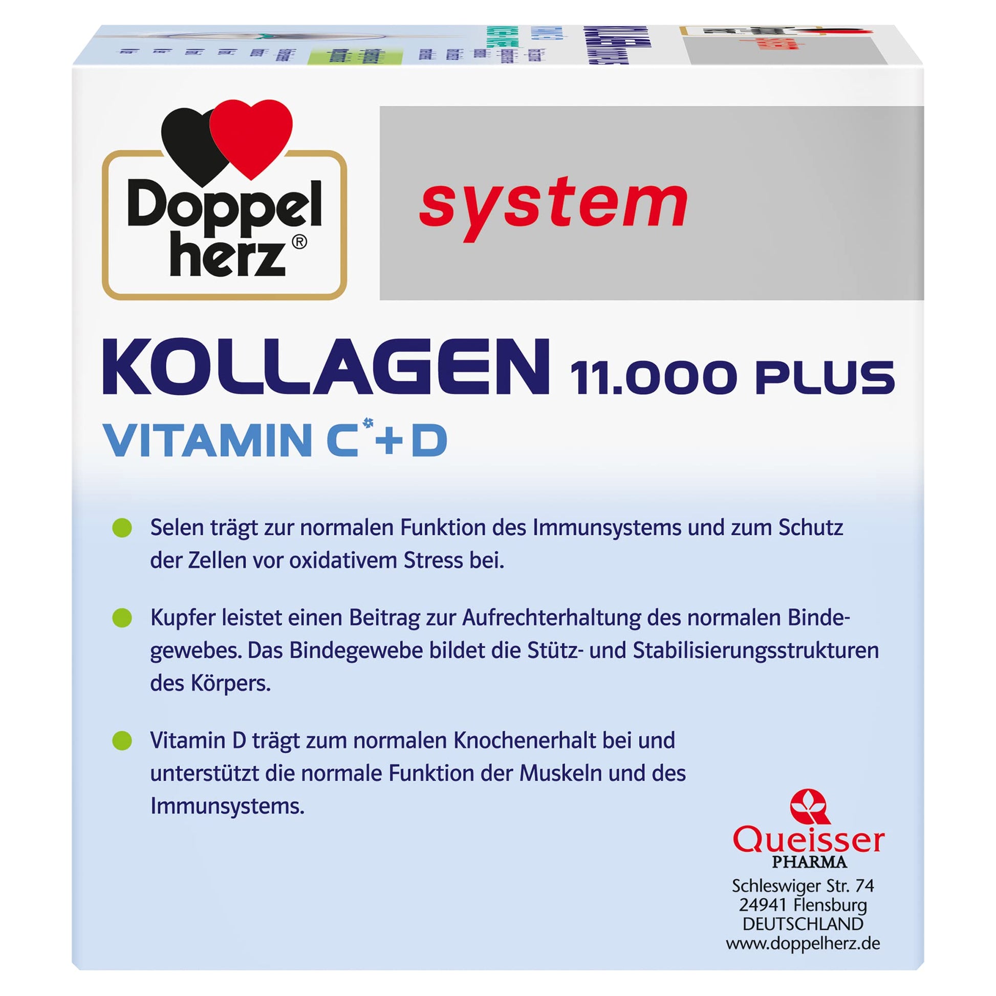 Doppelherz collagen 11,000 ampoules, 30 x 25 ml, PZN:7625039 My StoreAu supplements