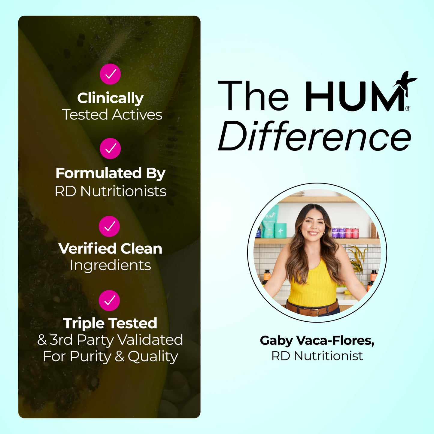 HUM Daily Cleanse Acne Supplements for Women & Men, Gentle Digestive Cleanse for Clear Skin Support, Zinc, Spirulina, Chlorella, Detoxifying Herbs, Organic Algae, Skin Vitamins Supplement, 60 Capsules HUMUS supplements