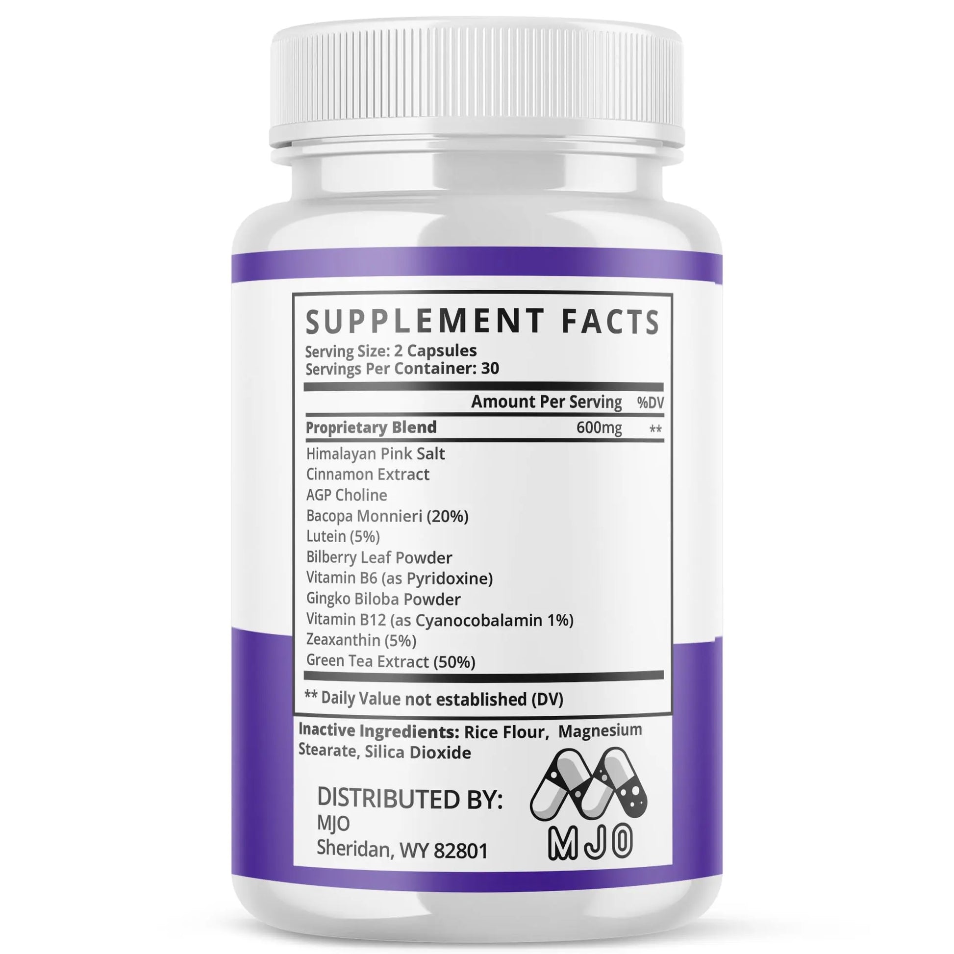 (3 Pack) Memotril Capsules, Official Memo Tril Supplement Pills with All Natural Ingredients, Advanced Memotril for Brain Health & Wellness Support with Premium Vitamins for Women & Men (180 Capsules) MJOnz supplements
