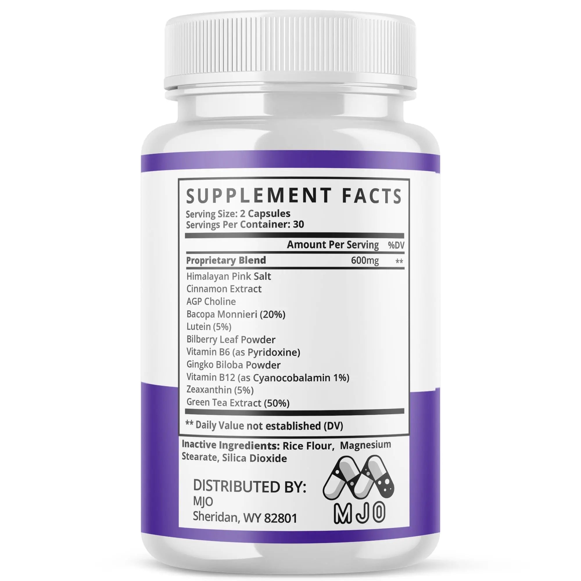 (3 Pack) Memotril Capsules, Official Memo Tril Supplement Pills with All Natural Ingredients, Advanced Memotril for Brain Health & Wellness Support with Premium Vitamins for Women & Men (180 Capsules) MJOnz supplements