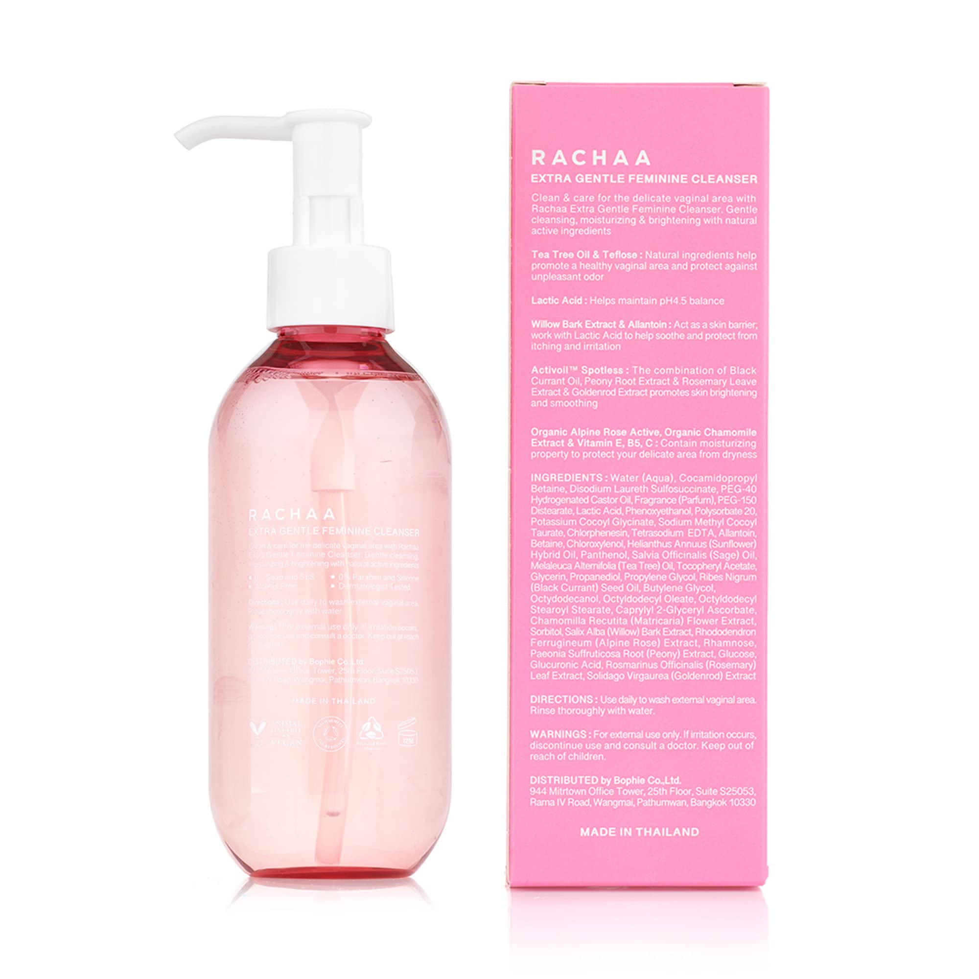 RACHAA Feminine Wash for Women, Lightening and Moisturizing, pH Balance Intimate Wash RACHAAAu supplements