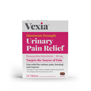 Vexia Maximum Strength Urinary Pain Relief 24ct VexiaAu supplements
