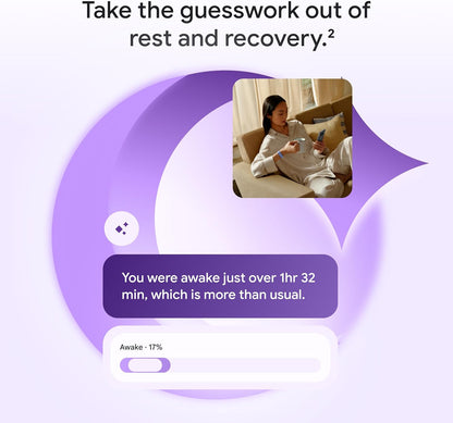 Google Fitbit Air - Screenless Activity Tracker with Fitness, Heart Rate, and Sleep Tracking - Personalized AI-Powered Coaching - Up to 7 Days’ Battery Life - Works with iOS and Android - Obsidian FitbitUS supplements