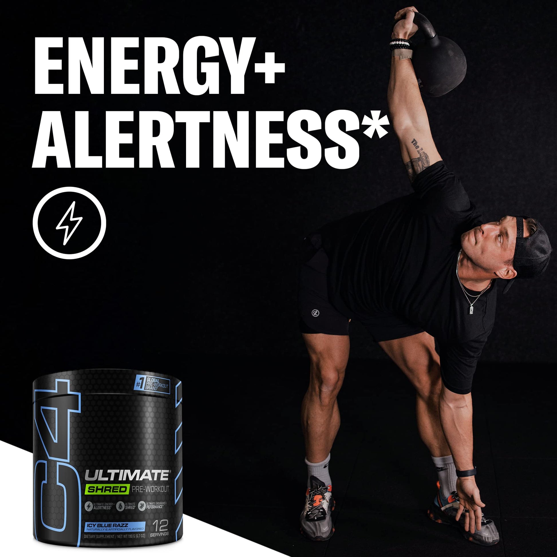 Cellucor C4 Ultimate Shred Pre Workout Powder, Fat Burner for Men & Women, Metabolism CellucorAu supplements