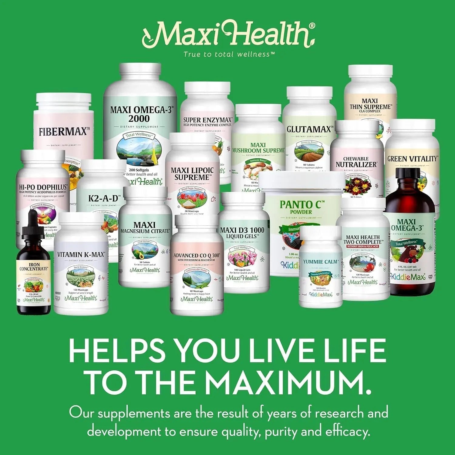 Maxi Health Chewable Multivitamin for Kids, Teens and Adults - Cherry Chewable Vitamins for Adults & Children Maxi HealthAu supplements