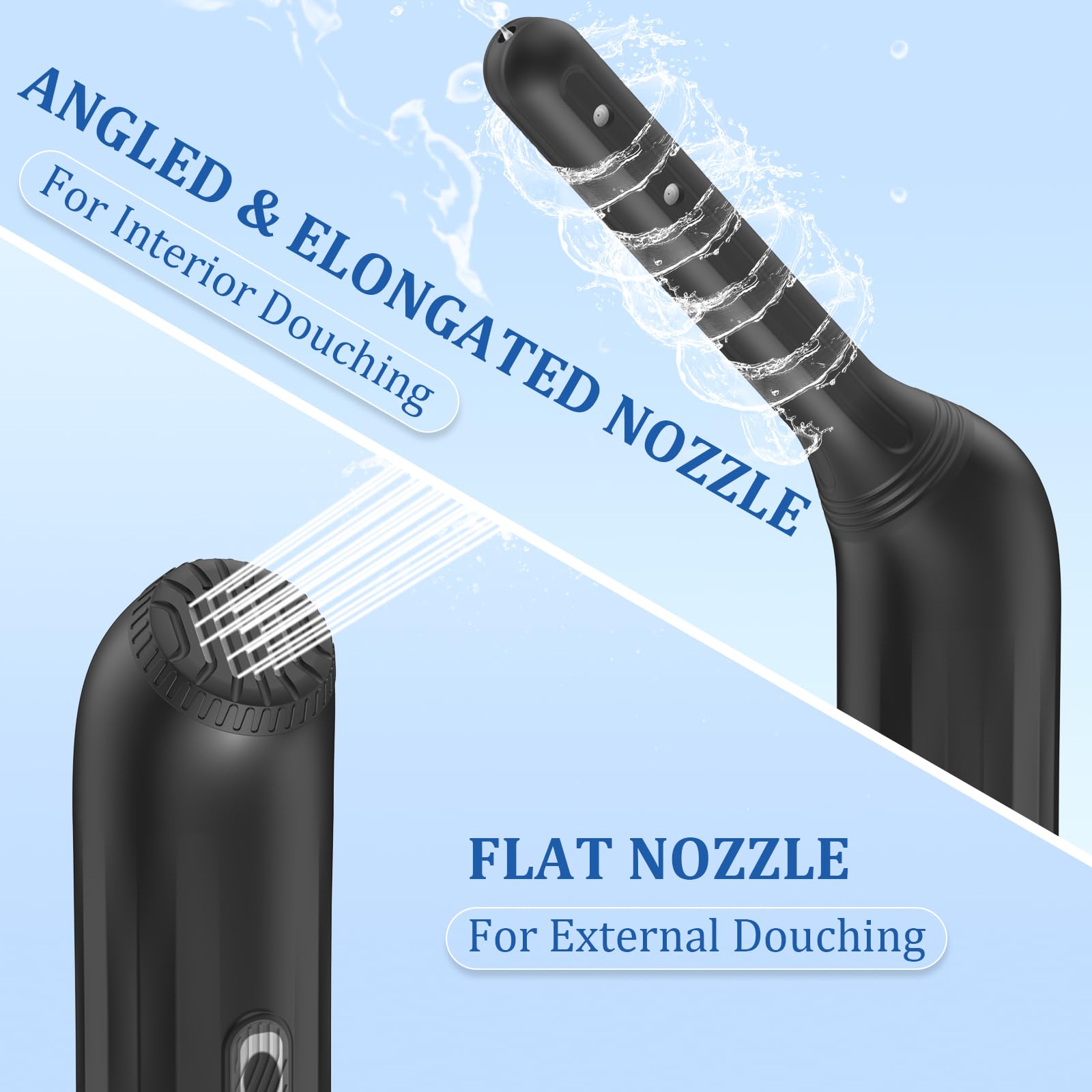 Enema Douches for Men Women, Automatic Anal Douche Cleaner with 3 Speeds, Silicone Enema Nozzles DsovillAu supplements
