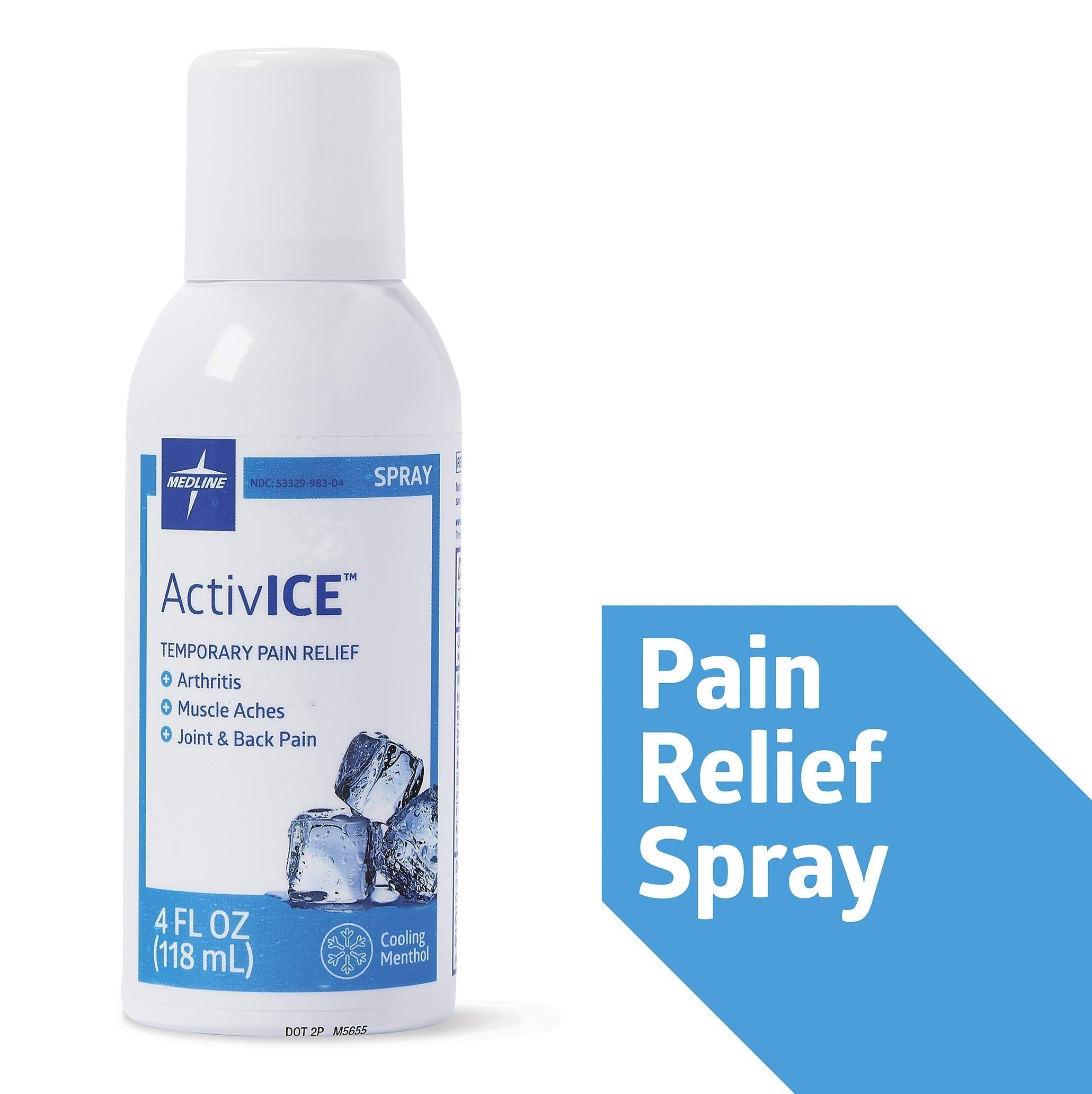 Medline ActivICE Spray Cooling Gel, Topical Pain Relief for Arthritis, Joint, Muscle, Back & Body Aches & Pain, 4 oz MedlineAu supplements