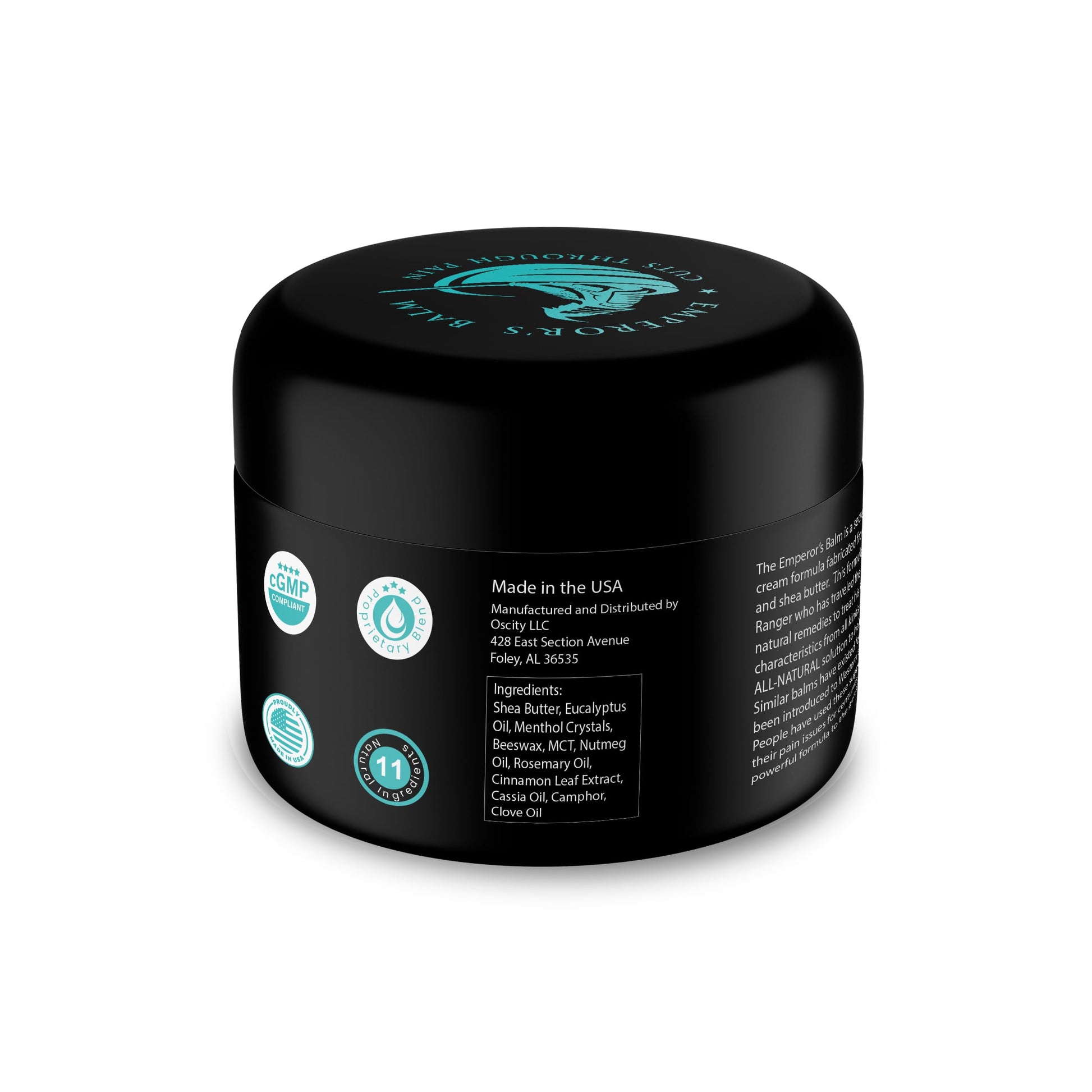 The Emperor's Balm Joint & Muscle Pain Relief Cream – Fast-Acting, Non-Greasy, Long-Lasting Natural Formula – Soothing Rub for Back, Shoulder, Neck & Whole Body - 2oz The Emperor's BalmAu supplements