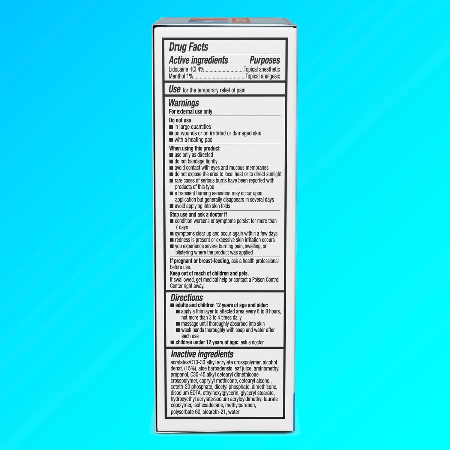 Icy Hot Max Strength Pain Relief Cream with Lidocaine Plus Menthol, 2.7 Ounces Icy HotAu supplements
