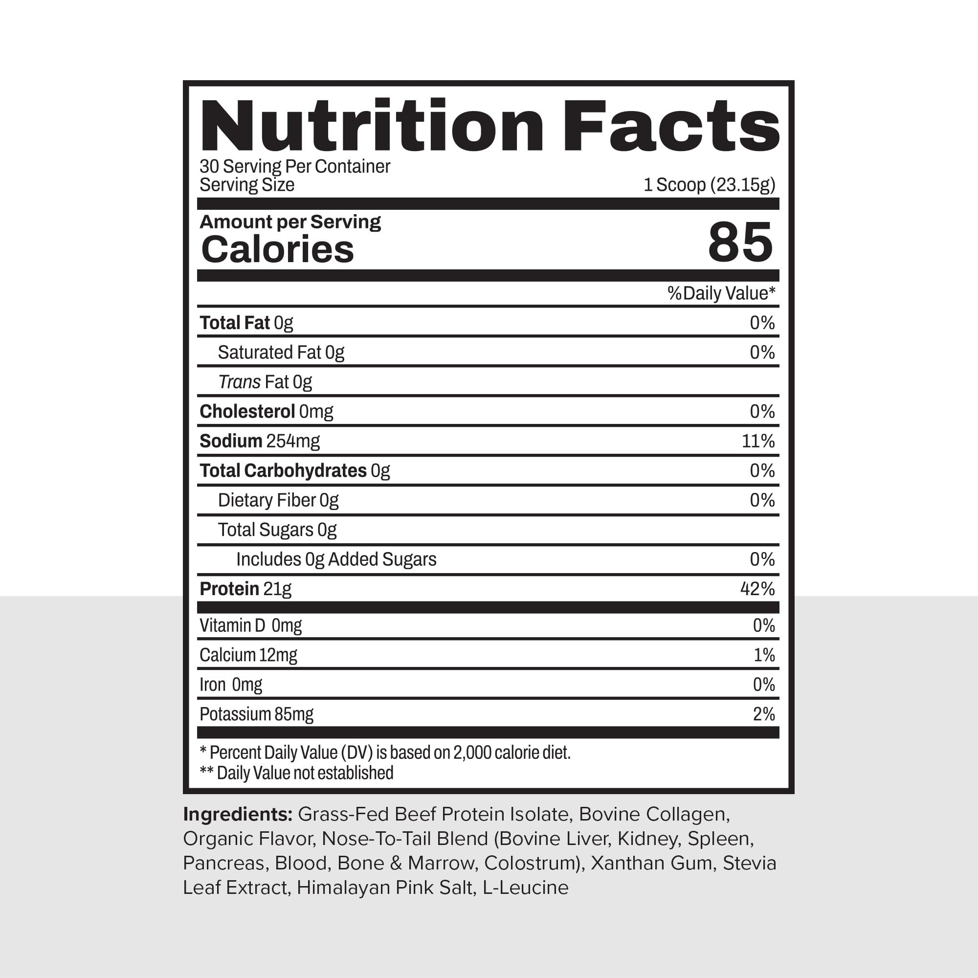 Noble Grass Fed Beef Protein Powder | Beef Protein w/Collagen, Colostrum, Organ Blend | Carnivore, Keto Friendly | Whey, Gluten Free | Muscle, Gut Health, Skin, Joint Support | 30 Servings, Vanilla Noble OriginsAu supplements