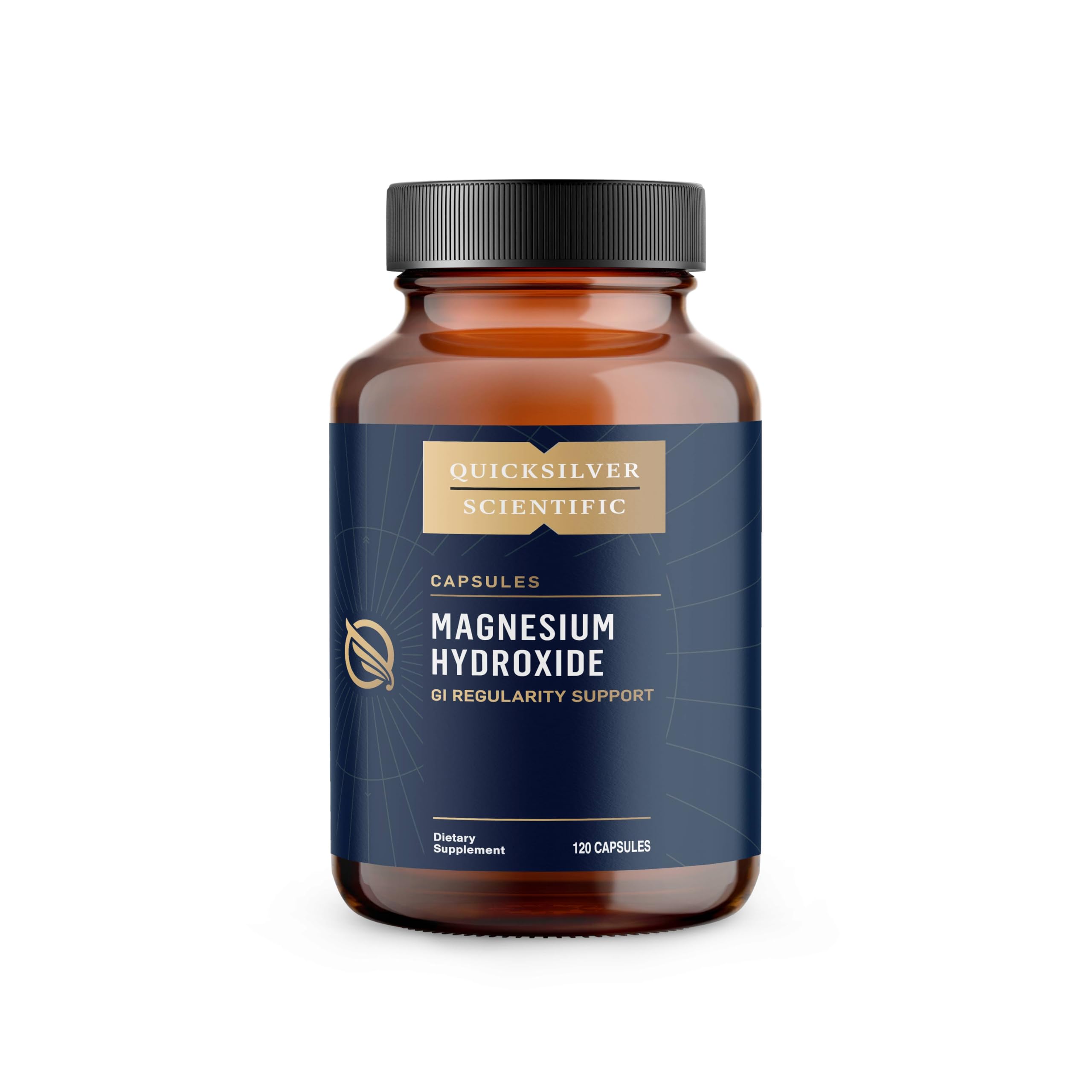 Quicksilver Scientific Magnesium Hydroxide (120 Capsules) Quicksilver ScientificUS supplements