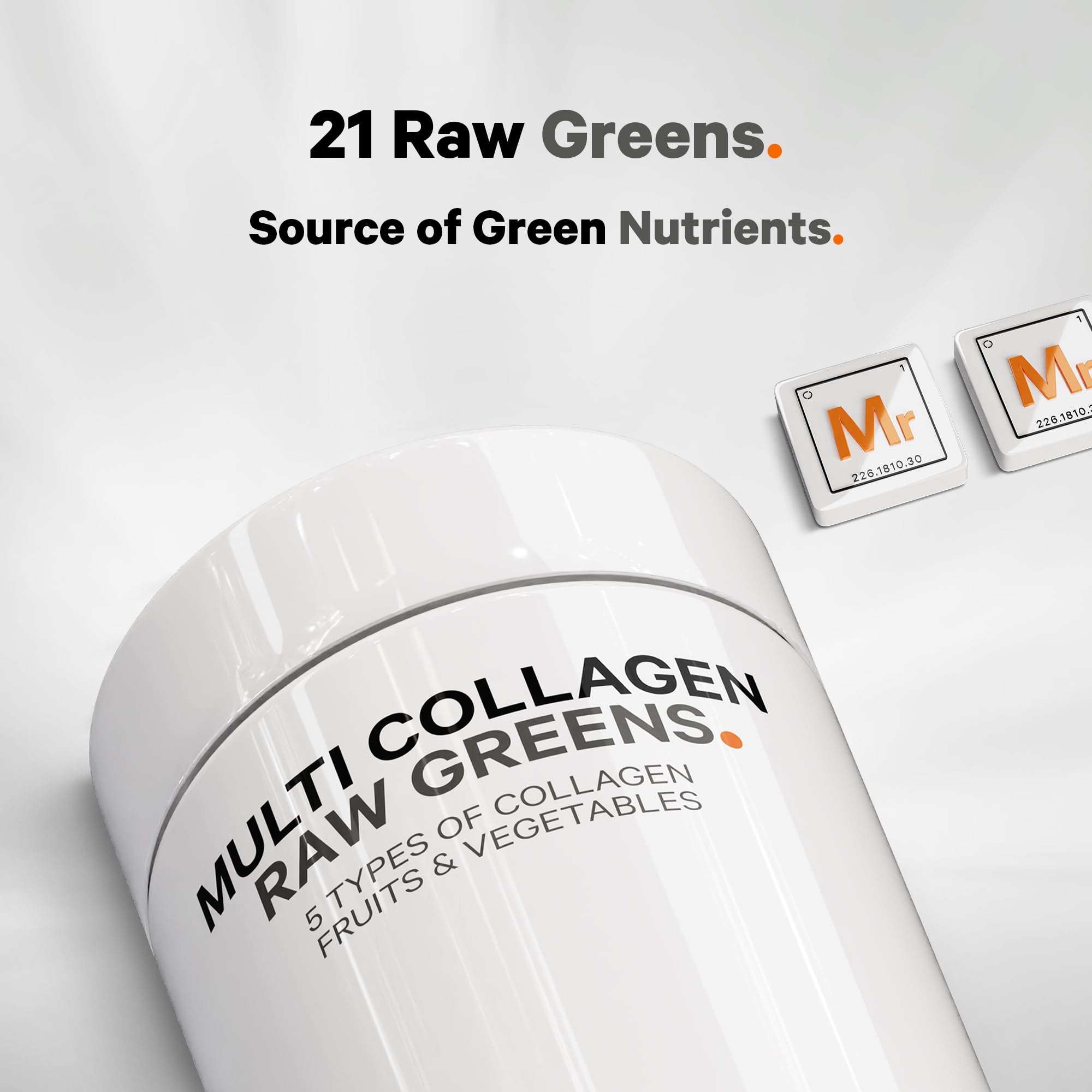 Codeage Multi Collagen Protein + Organic Raw Greens Superfood Capsules Supplement, 21 Fruits & Veggies, Grass-Fed Hydrolyzed Collagen Peptides, 5 Types All-in-One, 180 Count CodeageAu supplements