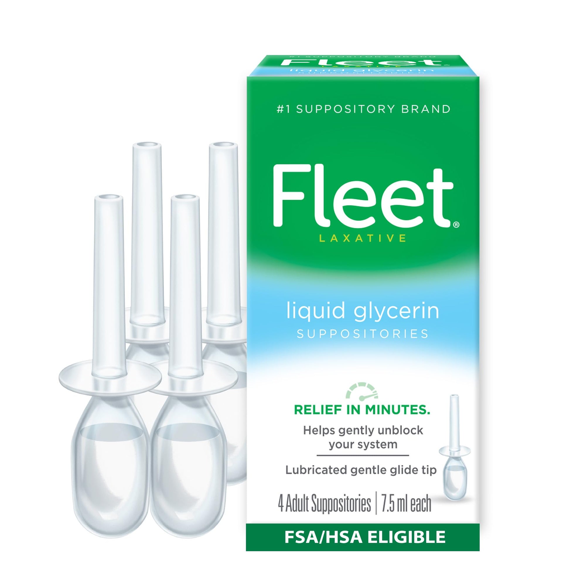 Fleet Liquid Glycerin Suppositories 4 Each FleetUS supplements