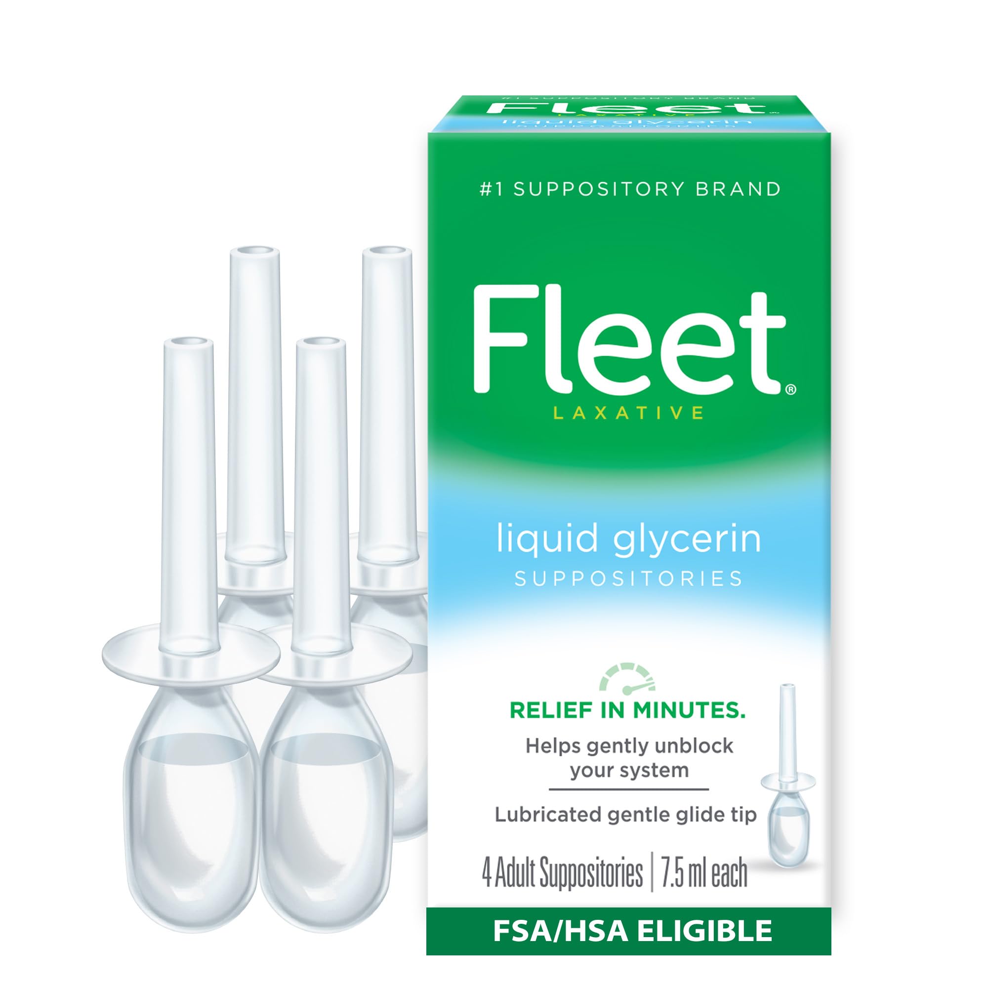 Fleet Liquid Glycerin Suppositories 4 Each FleetUS supplements