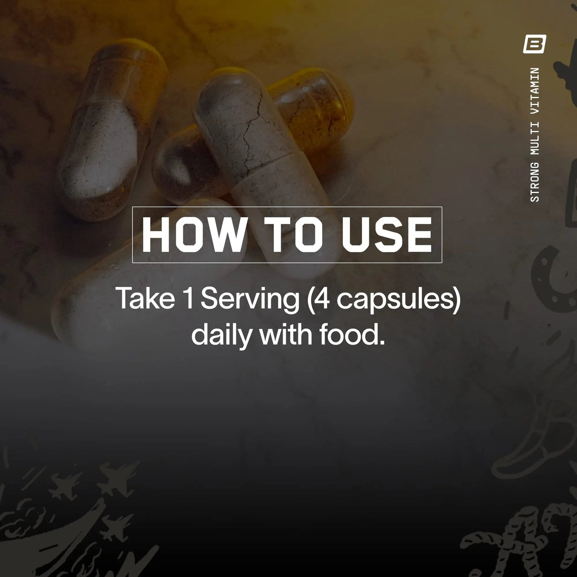 BARE PERFORMANCE NUTRITION BPN Strong Multi-Vitamin 30 Day Supply + Recover Post-Workout Muscle Recovery Drink Mix BARE PERFORMANCE NUTRITIONAu supplements