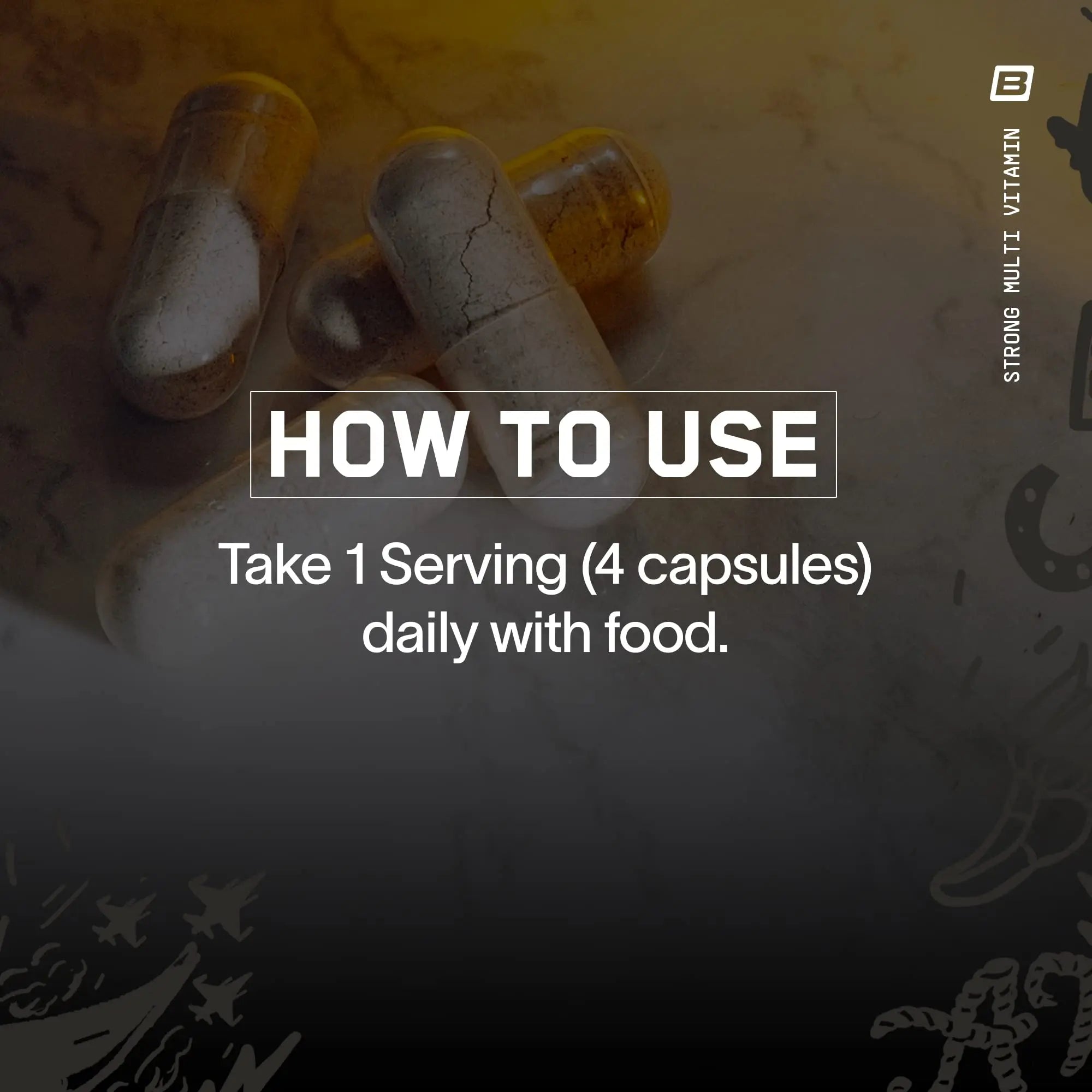 BARE PERFORMANCE NUTRITION BPN Strong Multi-Vitamin 30 Day Supply + Recover Post-Workout Muscle Recovery Drink Mix BARE PERFORMANCE NUTRITIONAu supplements