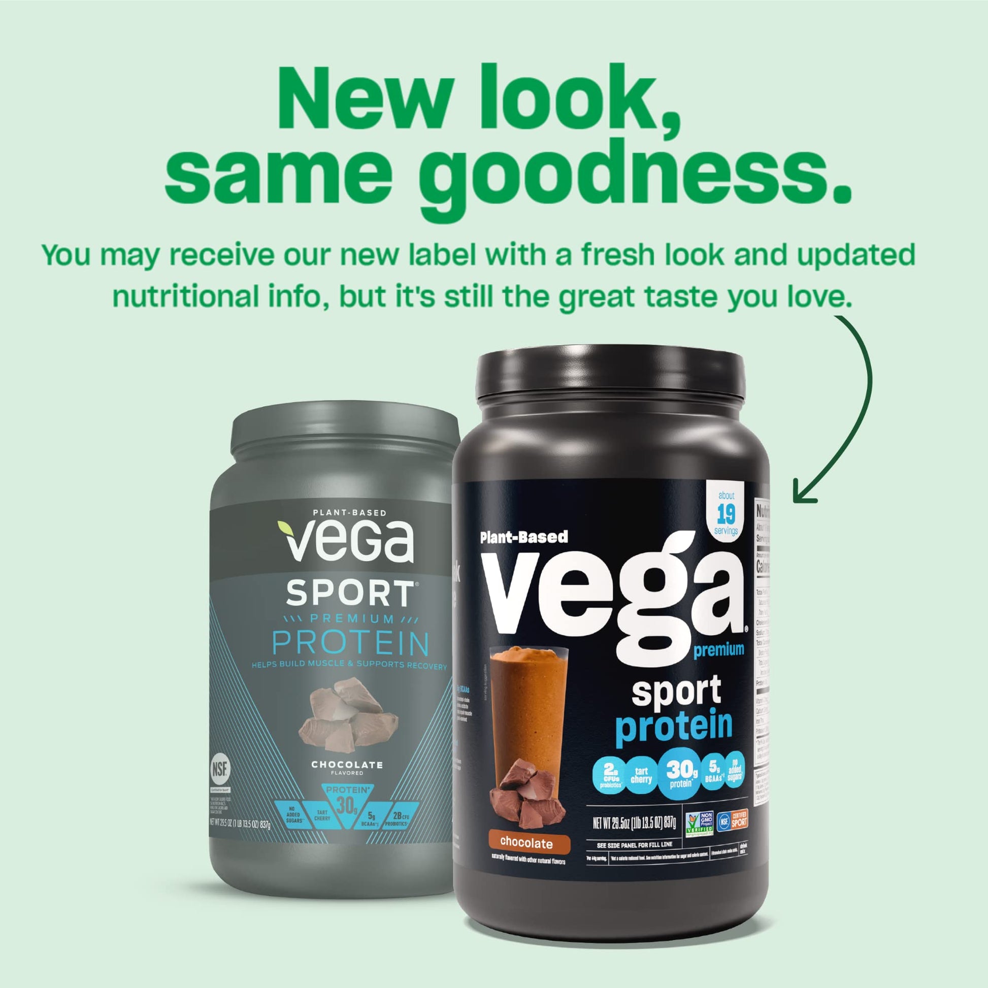 Vega Premium Sport Protein Vanilla Protein Powder, Vegan, Non GMO & Sport Pre-Workout VegaAu supplements