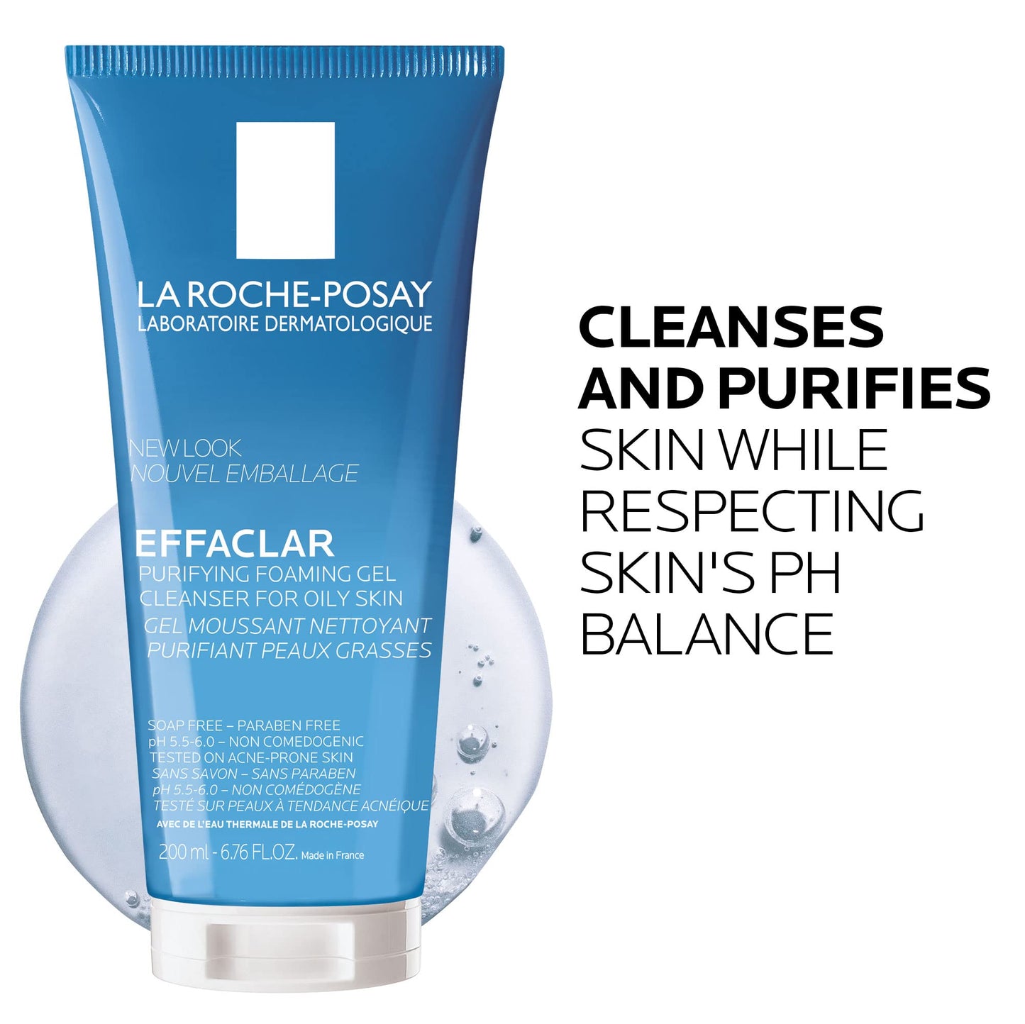 La Roche-Posay Effaclar Purifying Foaming Gel Cleanser for Oily Skin La Roche-PosayUS supplements