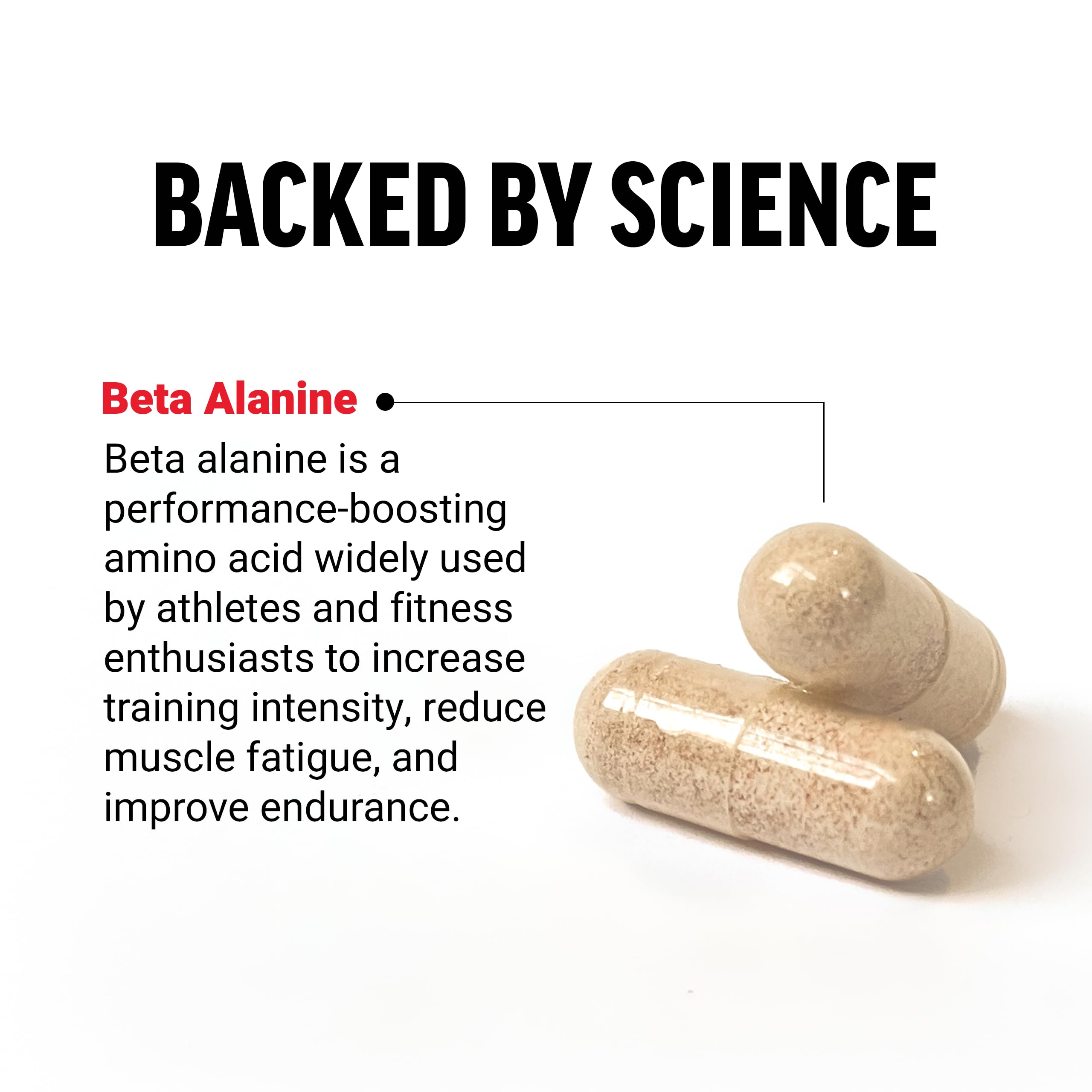 FORCE FACTOR Beta Alanine Capsules, Beta-Alanine Endurance Supplement to Boost Force FactorAu supplements
