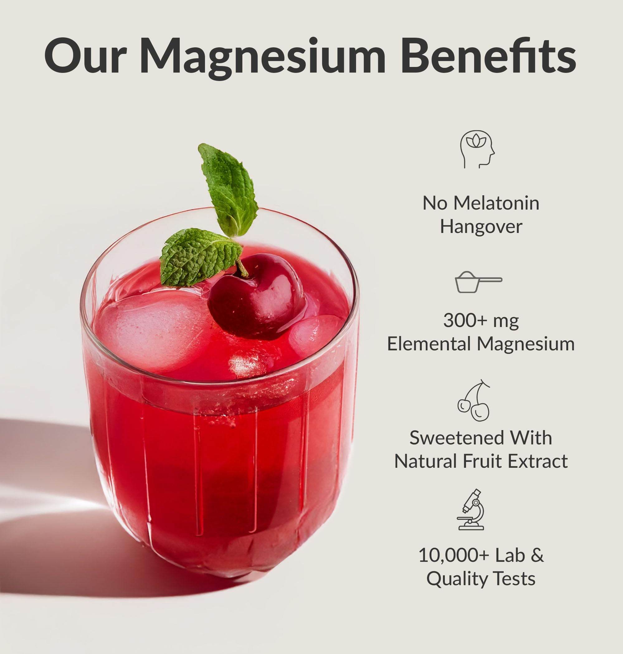 BIOptimizers Magnesium Breakthrough Drink - 8 Forms of Magnesium, Electrolytes, Sleep Health, Stress, Muscle Recovery, Heart Support | Glycinate, Citrate, Malate- Tart Cherry BIOptimizersAu supplements
